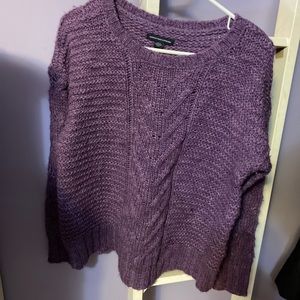 Purple sweater